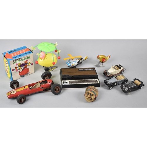 241 - A Collection of Various Vintage Toys, Stylophone etc