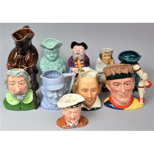 321 - A Collection of Various Toby and Character Jugs to comprise Royal Doulton The Juggler (Second Variou... 