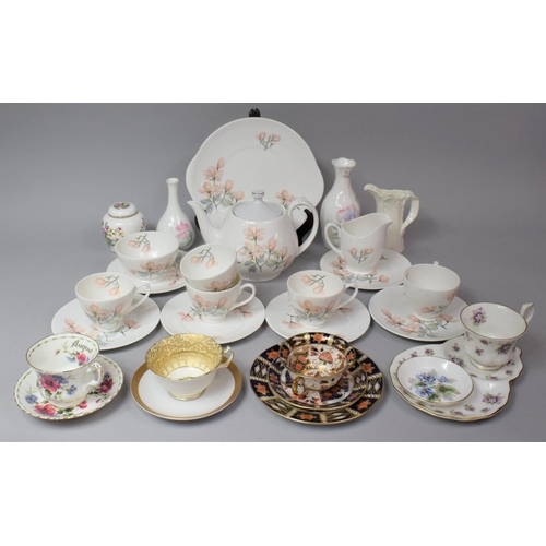 328 - A Collection of Various Ceramics to Comprise Part Set of Royal Adderley Ophelia Pattern Teawares, Im... 