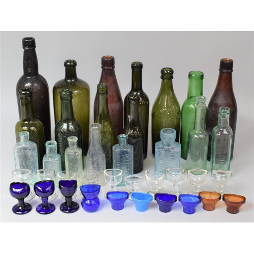 361 - A Collection of Various Vintage and Later Glass Bottles to Include Empress Brewery Manchester etc