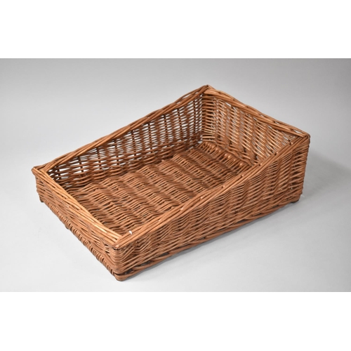 194 - A Rectangular Wicker Tray, 33x48cm