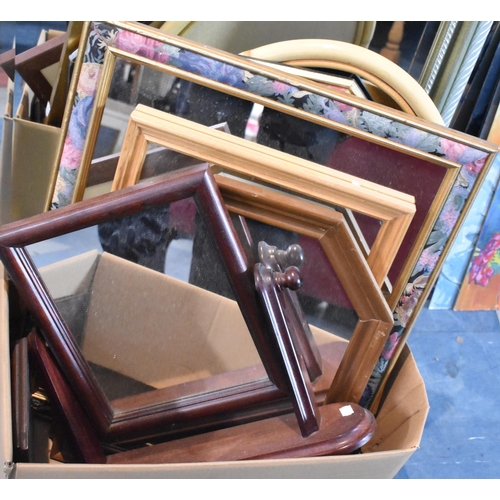 225 - A Collection of Various Modern Wall Mirrors, Dressing Table Mirror etc