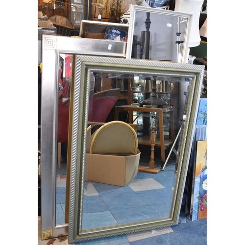 226 - Two Large Rectangular Wall Mirrors and a Dressing Mirror