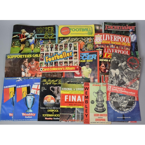 253 - A Collection of 1980's and 1990's Football Programmes etc