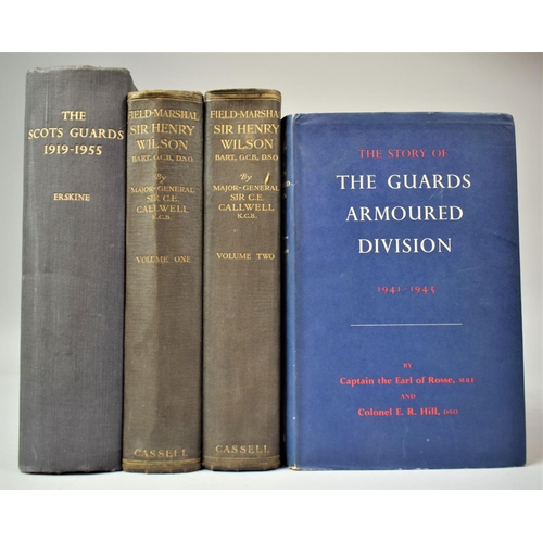 274 - A Collection of Books on a Topic of Military to Include 1956 Edition The Scots Guards 1919-1955 Comp... 