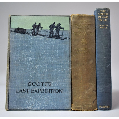 286 - Three Books on a Topic of Discovery and the South Pole to Include 1929 Edition of The South Polar Tr... 