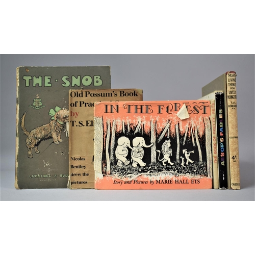 301 - A Collection of Vintage Published Children's Story Books to Include 1943 Edition of Old Possum's Boo... 