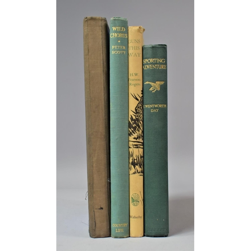 313 - A Collection of Books on a Topic of Wildfowl and Sporing to Include 1937 October Reprint of Sporting... 