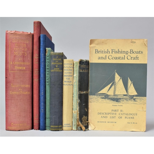 322 - A Collection of Books and Ephera on a Topic of Sailing to Include 1948 Edition of Sailing Alone Arou... 