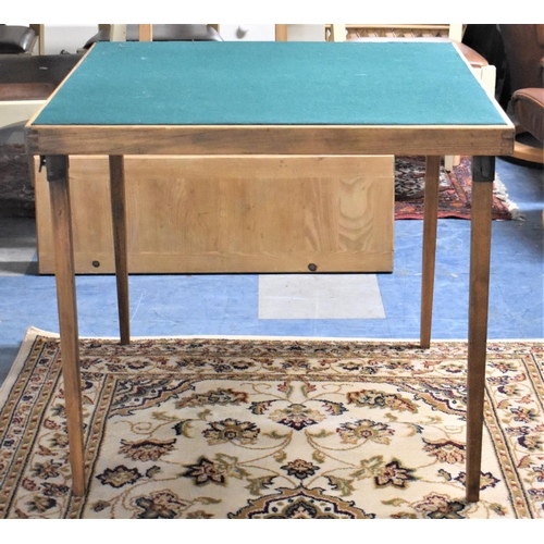 659 - A Folding Leg Square Games Table