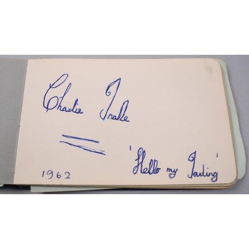 162 - A Collection of Vintage Autograph Albums with Signatures to Include Harry Worth, Jimmy Edwards, Bill... 