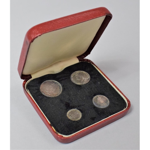 180 - A Victorian Cased Set of 1889 Maundy Money