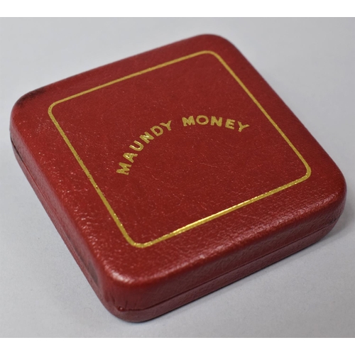 180 - A Victorian Cased Set of 1889 Maundy Money