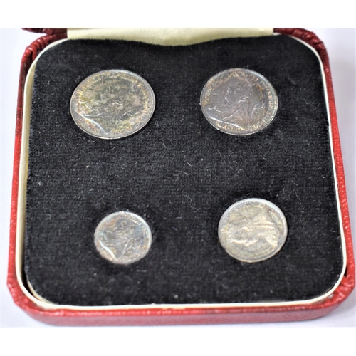 181 - A Victorian Cased Set of 1894 Maundy Money