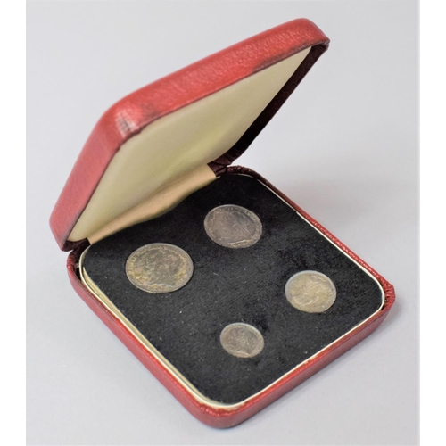 181 - A Victorian Cased Set of 1894 Maundy Money