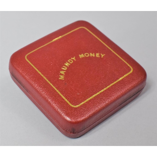 181 - A Victorian Cased Set of 1894 Maundy Money