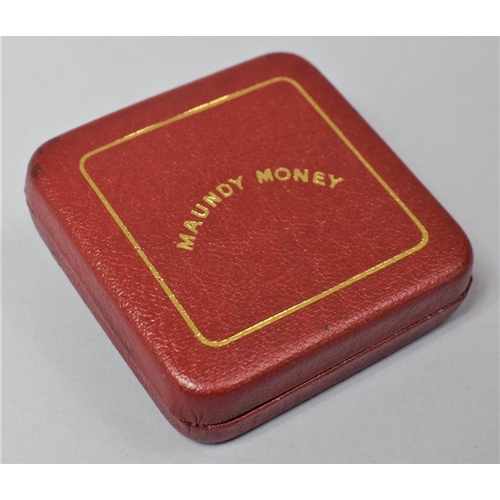 182 - A Victorian Cased Set of 1895 Maundy Money