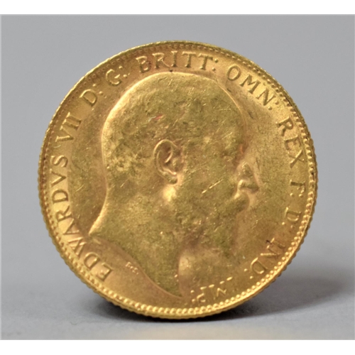 192 - A 1908 9ct Gold Sovereign