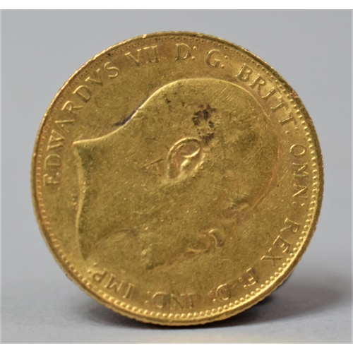 193 - A 1910 9ct Gold Sovereign