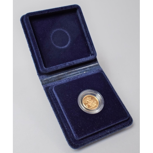 215 - A 1982 Proof Half Sovereign in Royal Mint Presentation Case