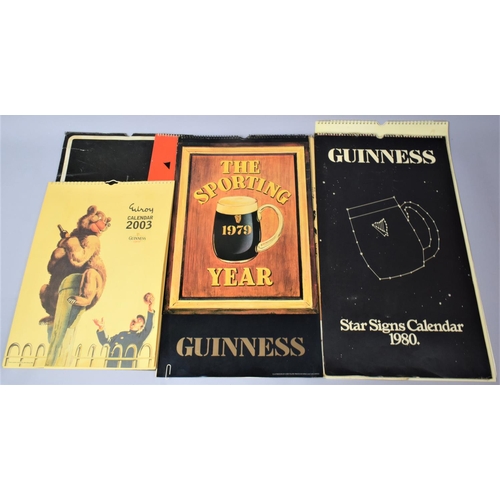 274 - A Collection of Various Guinness Advertising Calendars