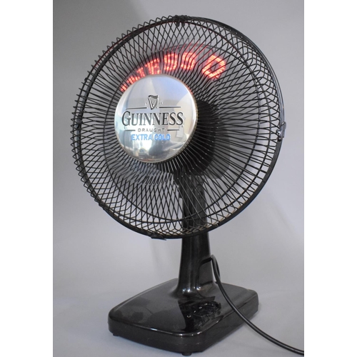 328 - A Guinness Table Top Guinness Extra Cold Table Top Fan