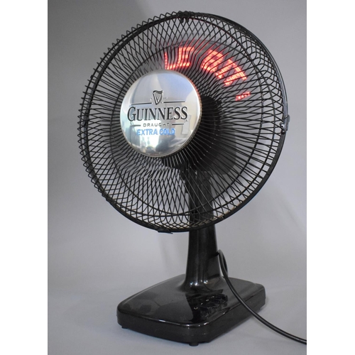 328 - A Guinness Table Top Guinness Extra Cold Table Top Fan