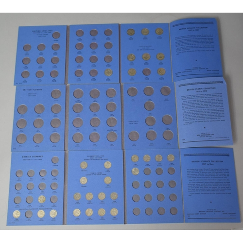 126 - A Collection Incomplete Booklets Containing British Coins In Sets with Various Dates