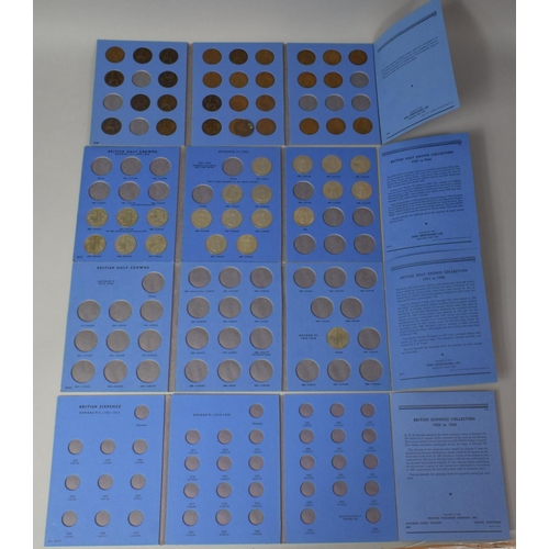 126 - A Collection Incomplete Booklets Containing British Coins In Sets with Various Dates