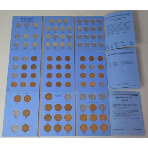 126 - A Collection Incomplete Booklets Containing British Coins In Sets with Various Dates