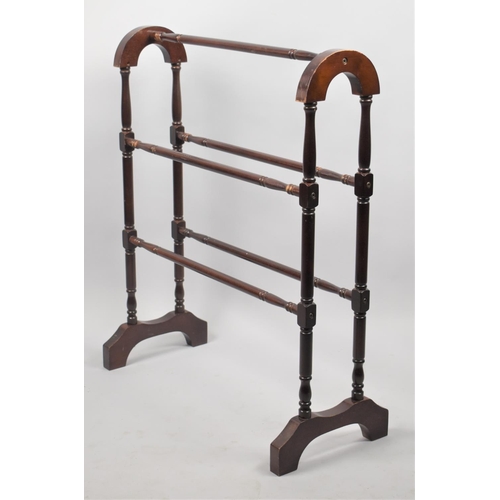 550 - A Victorian Style Towel Rail, 69cm wide