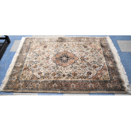 553 - A Fine Handmade Tabriz Rug, 152x112cm