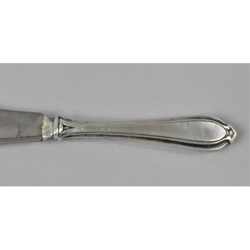 410 - A Silver Handled Button Hook and Matching Shoe Horn by WD Sheffield 1917, In Case