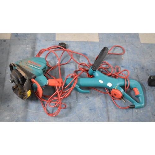 455 - A Bosch Combitrim Strimmer (Electric) Untested