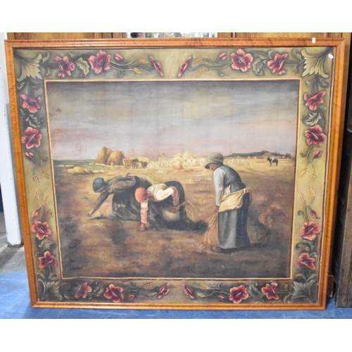 483 - A Very Large Framed Oil on Canvas, Copy of 