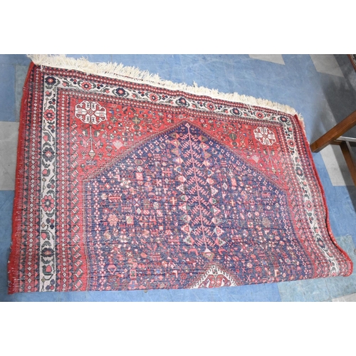 520 - A Persian Hand made Abadeh Rug, 205x150