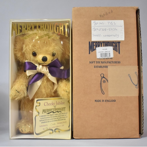 Two Commemorative Limited Edition Merrythought Bears, Cheeky