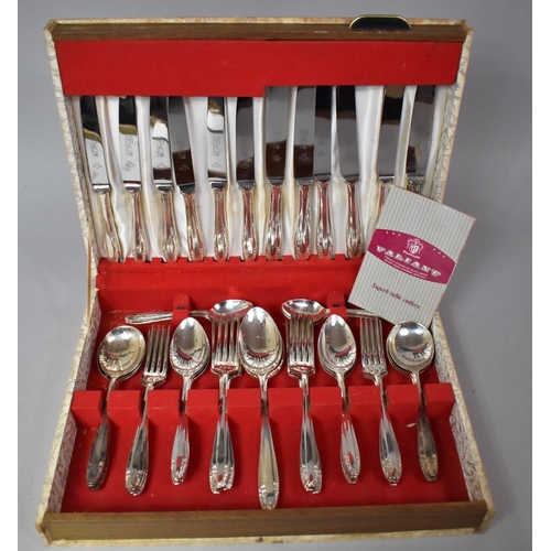 138 - A Vintage Cased Canteen of Cutlery, The Valiant