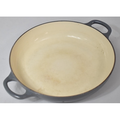 158 - A Lidded Cast Iron Le Creuset Cooking Pan, No.26, 27cm Diameter