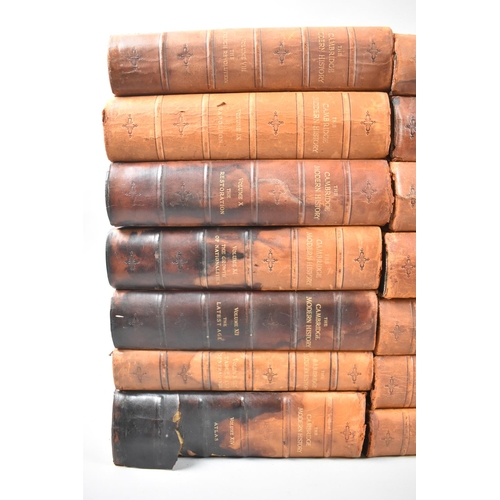 184 - Fourteen Volumes, The Cambridge Modern History, Leather Spines and Cloth Boards, Published 1907