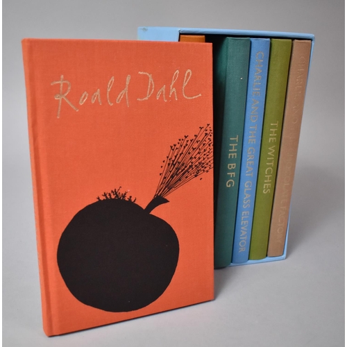 199 - A Cased Set of Six Roald Dahl Folio Society Books