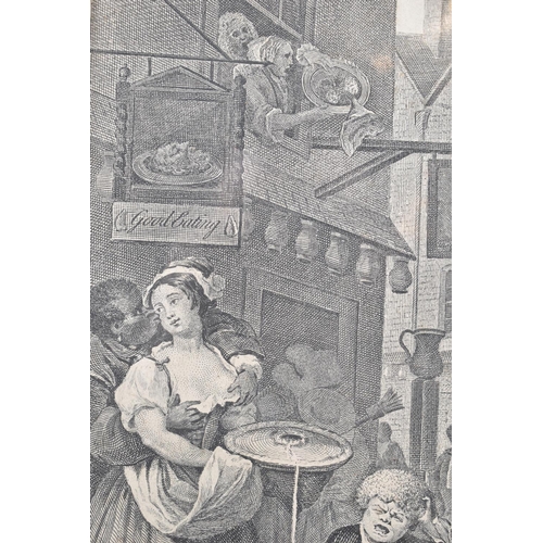 203 - A Framed Hogarth Engraving, 