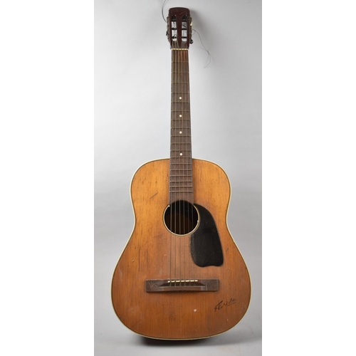 212 - A Mid 20th Century German Acoustic Guitar, Some Condition Issues