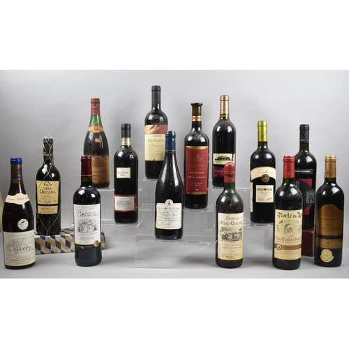 229 - A Collection of Fourteen Bottles of Red Wine