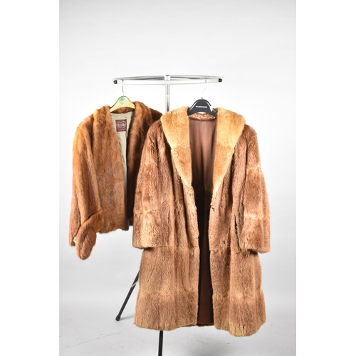 260 - Two Vintage Ladies Fur Coats