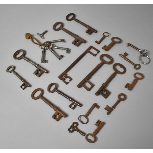 276 - A Collection of 19th Century Door Lock Keys