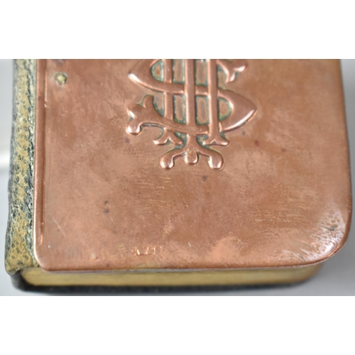 277 - A Small Collection of Curios to Include Miniature 1909 Rose Gold Mounted Prayer Book, Magnifying Gla... 