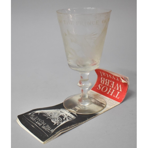 408 - A Waterford Limited Edition Crystal Goblet no.28/100 to Commemorate Centenary of England and Austral... 