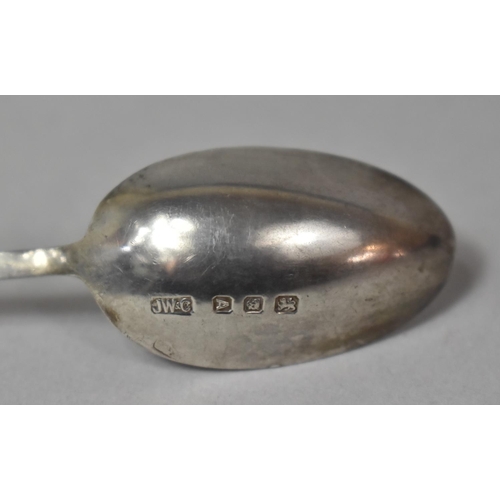 419 - A Silver Souvenir Spoon From the Queen Mary, Hallmarked London 1936