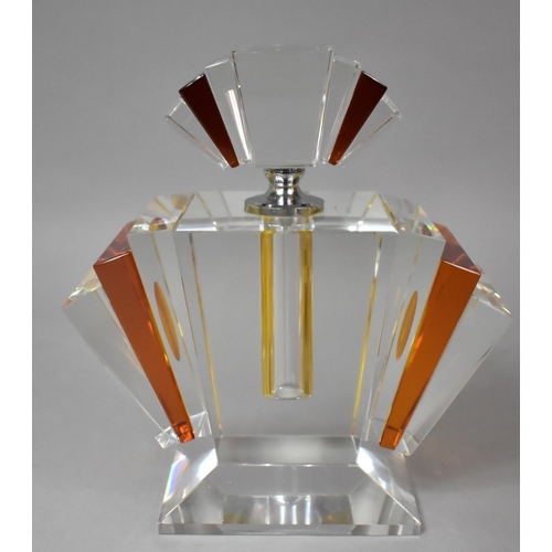 66 - A Large Reproduction Art Deco Style Perfume Bottle, 23cm high